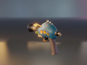 sci-fi pistol 3D Model