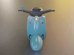 hover bike scooter 3D Model