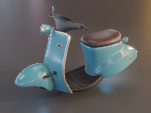 hover bike scooter 3D Model