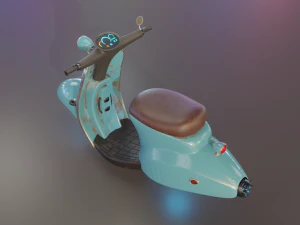 hover bike scooter 3D Model
