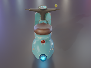 hover bike scooter 3D Model