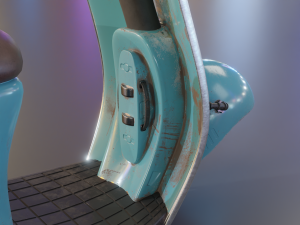 hover bike scooter 3D Model