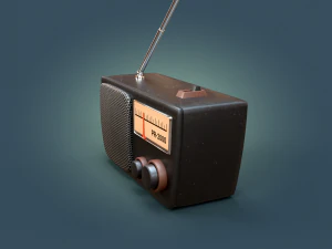 radio simple 3D Model