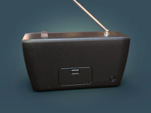 radio simple 3D Model