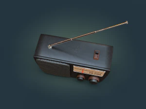 radio simple 3D Model