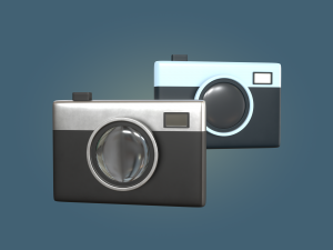 camera 3d icon 3D Model