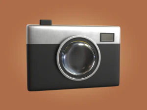 camera 3d icon 3D Model