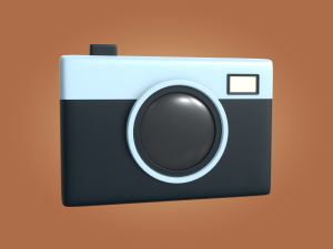 camera 3d icon 3D Model