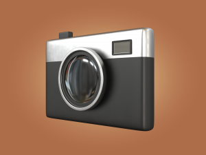 camera 3d icon 3D Model