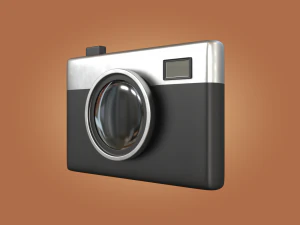 camera 3d icon 3D Model