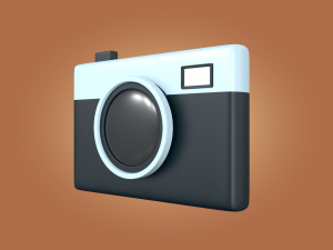camera 3d icon 3D Model