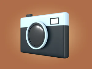 camera 3d icon 3D Model