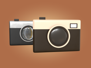 camera 3d icon 3D Model