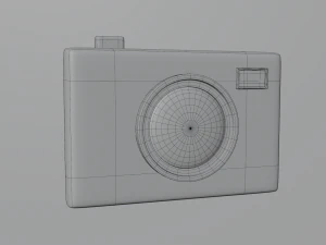 camera 3d icon 3D Model