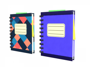 notebook 3D Model