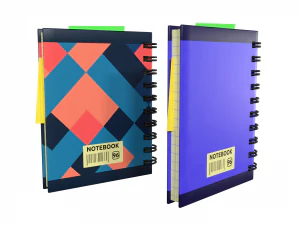 notebook 3D Model