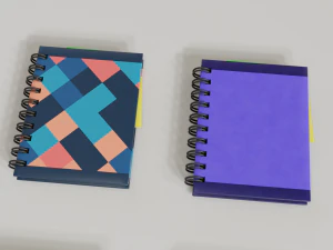 notebook 3D Model