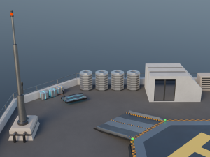 futuristic industrial building Modèle 3D