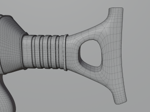 sci-fi rifle Modelo 3D