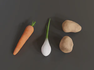 food set 3D Model