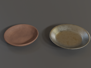 medieval tableware Modello 3D