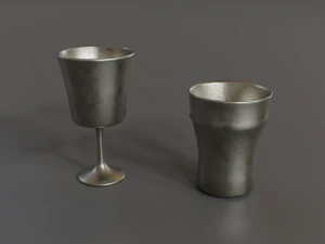 Orta&ccedil;ağ sofra takımı 3D Model