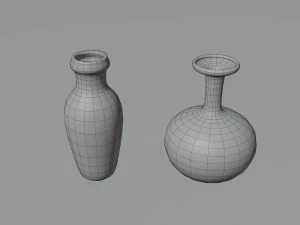 Orta&ccedil;ağ sofra takımı 3D Model