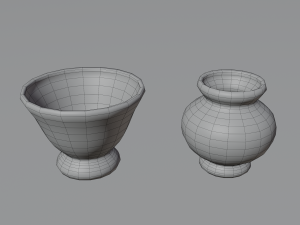 medieval tableware Modello 3D