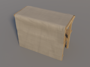 medieval market food 3D Model