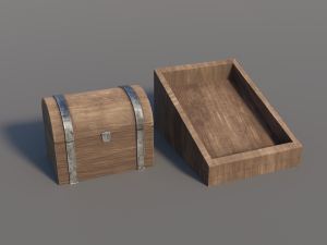 medieval market food 3D Model