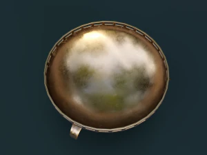 mangkuk api Model 3D