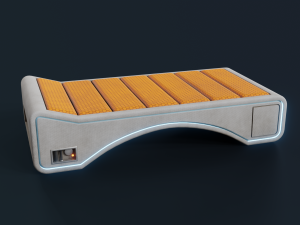 3D Sci-Fi Chair model Model 3D