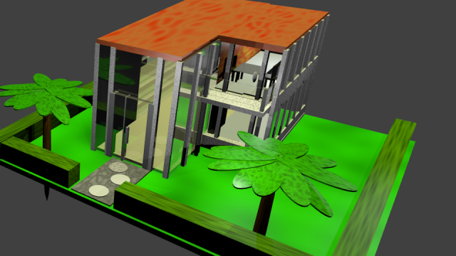 modernhouse abandoned-new 3D Model .c4d .max .obj .3ds .fbx .stl .blend 