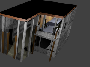 modernhouse abandoned-new 3D Model