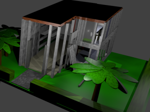 modernhouse abandoned-new 3D Model