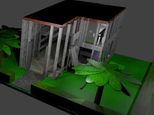 modernhouse abandoned-new 3D Model