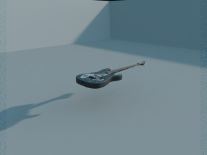 Electric guitar Model 3D