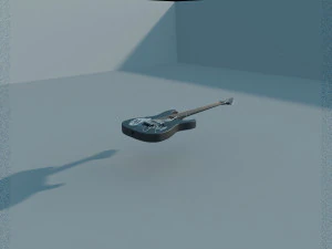Electric guitar 3D Model