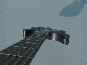 Electric guitar Model 3D