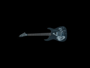 Electric guitar Model 3D