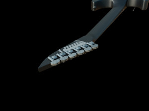 Electric guitar Model 3D