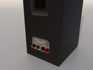 Speaker Modello 3D