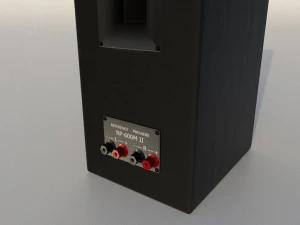 Speaker 3D Model