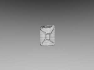 Jerry can rusty Modelo 3D