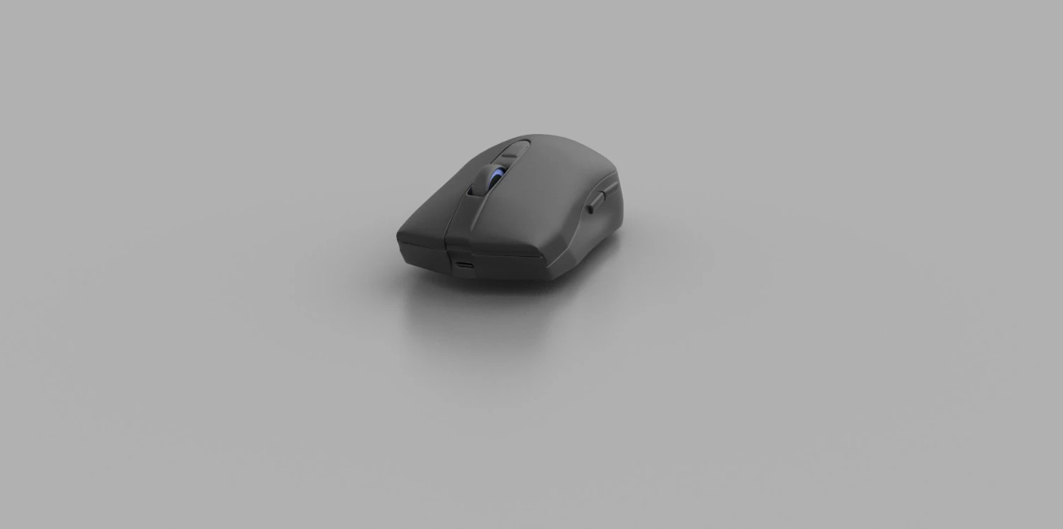 Computer mouse 3D Model .c4d .max .obj .3ds .fbx .stl .blend 