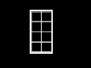 8 shelf model 3D Model