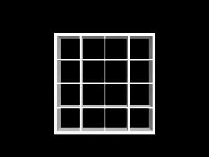 8 shelf model 3D Model
