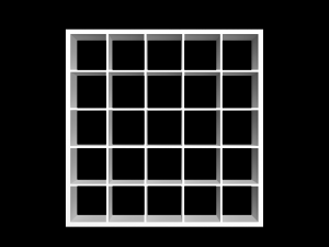 8 shelf model 3D Model