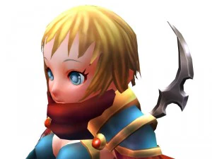 warrior girl 3D Model