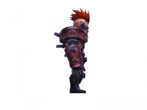 warrior man Modello 3D